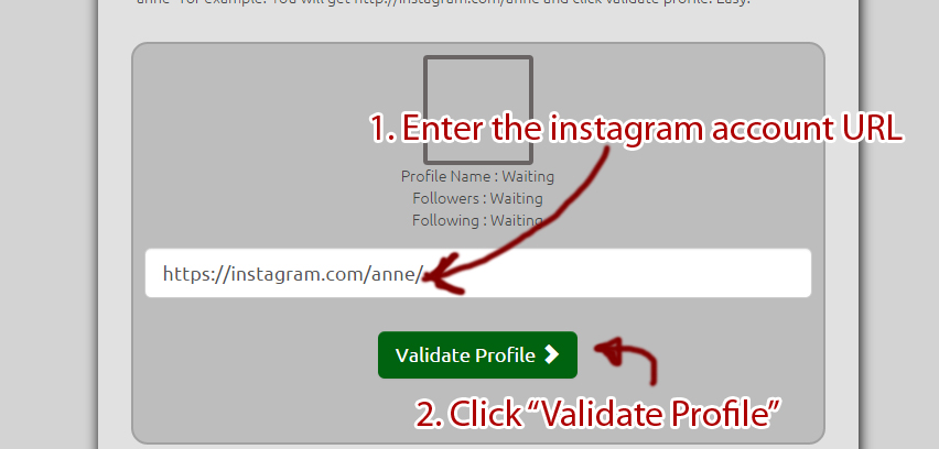 Private Instagram Viewer Using Twitter